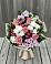 Букет цветов из: Альстромерии, Гвоздики, Розы и Хризантемы в Зее