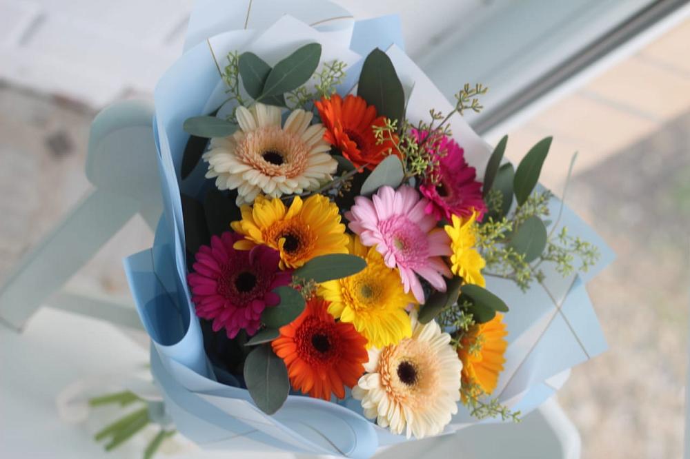 Букет цветов из: Герберы в Зее