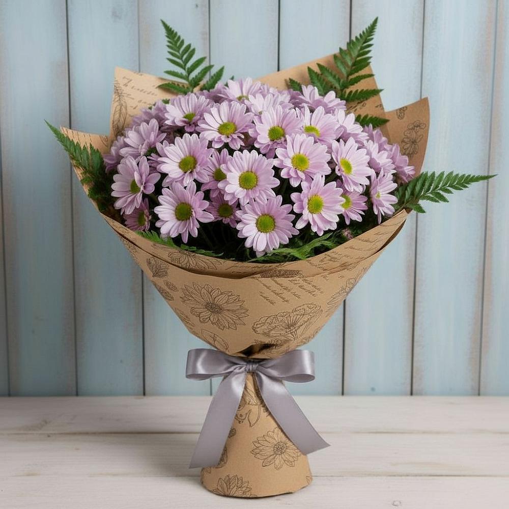 Букет цветов из: Хризантемы в Зее