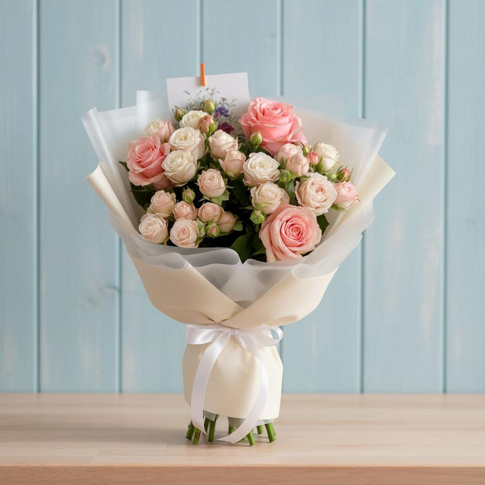 Букет цветов из: Розы в Зее