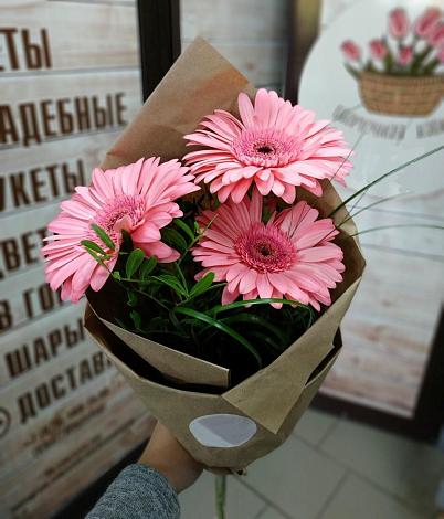 Букет цветов из: Герберы в Зее