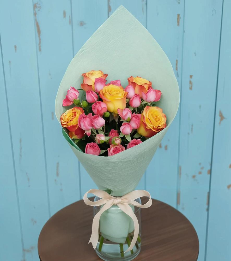 Букет цветов из: Розы в Зее