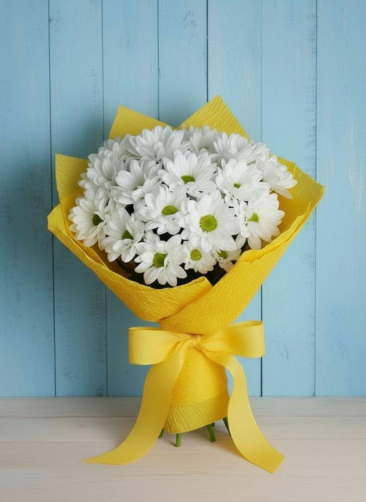 Букет цветов из: Хризантемы в Зее