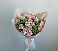 Букет цветов из:  Розы и Хризантемы в Зее