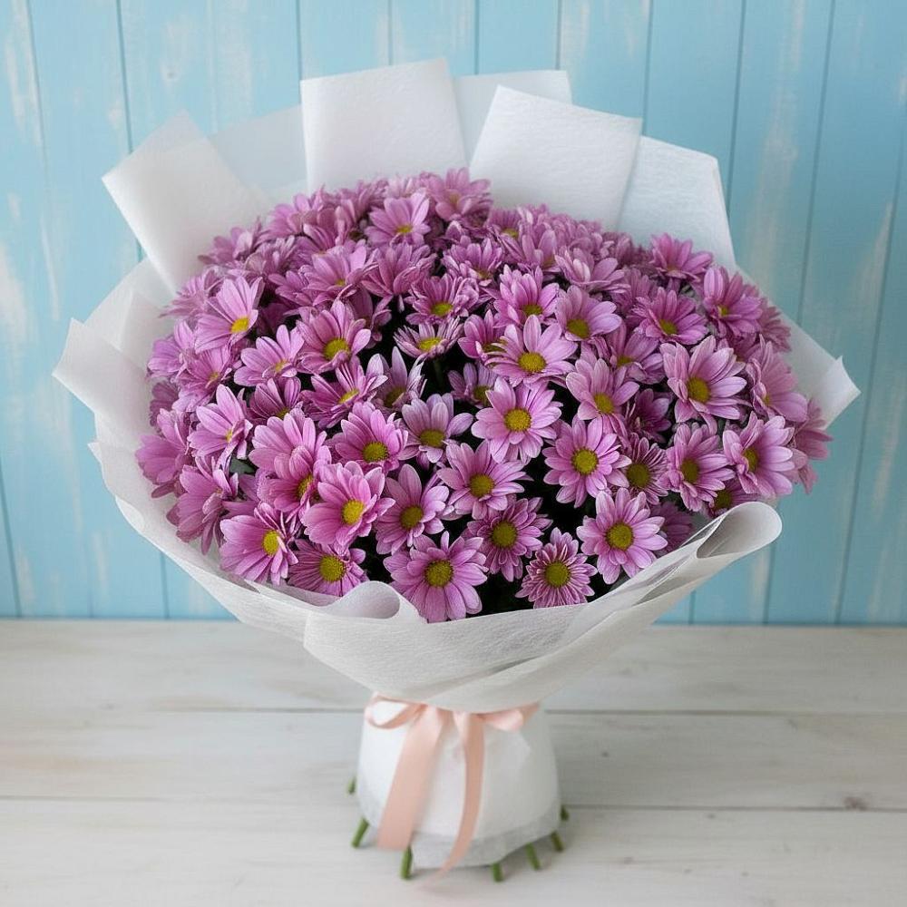 Букет цветов из: Хризантемы в Зее