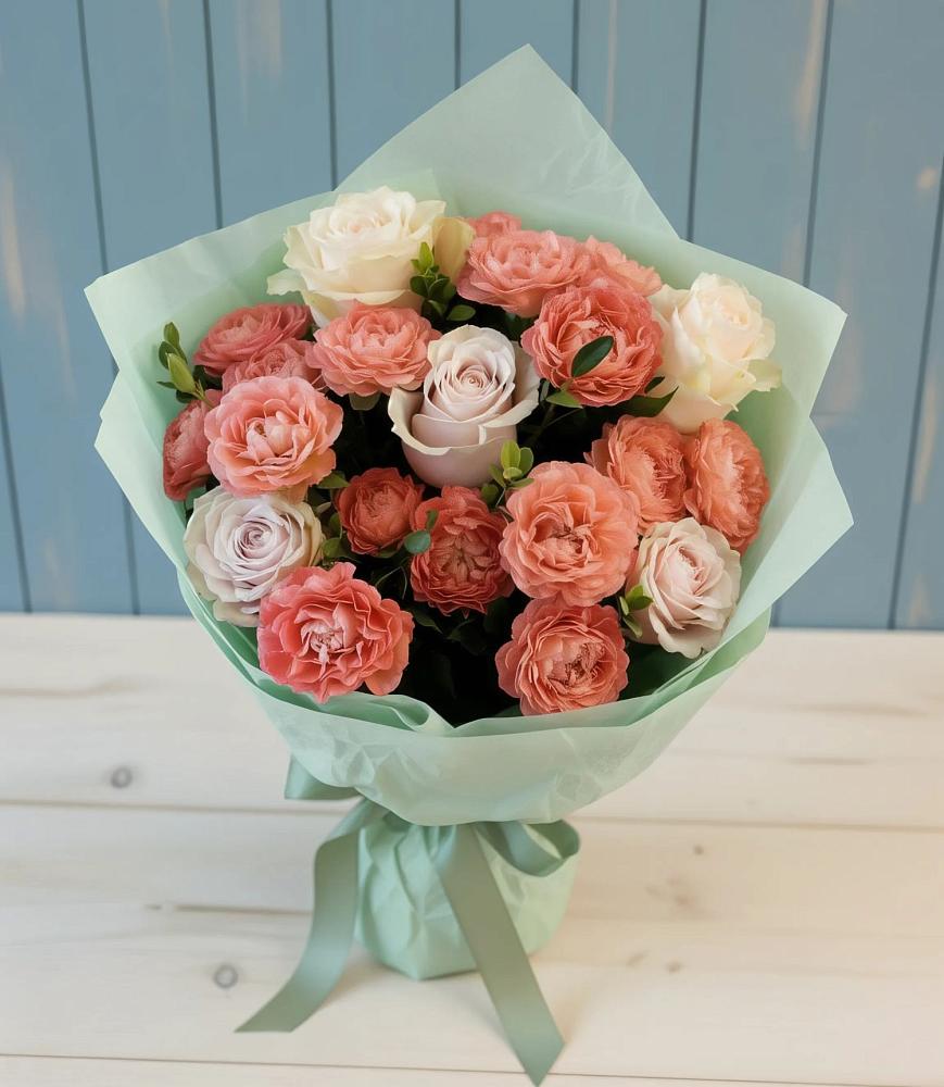 Букет цветов из: Розы в Зее