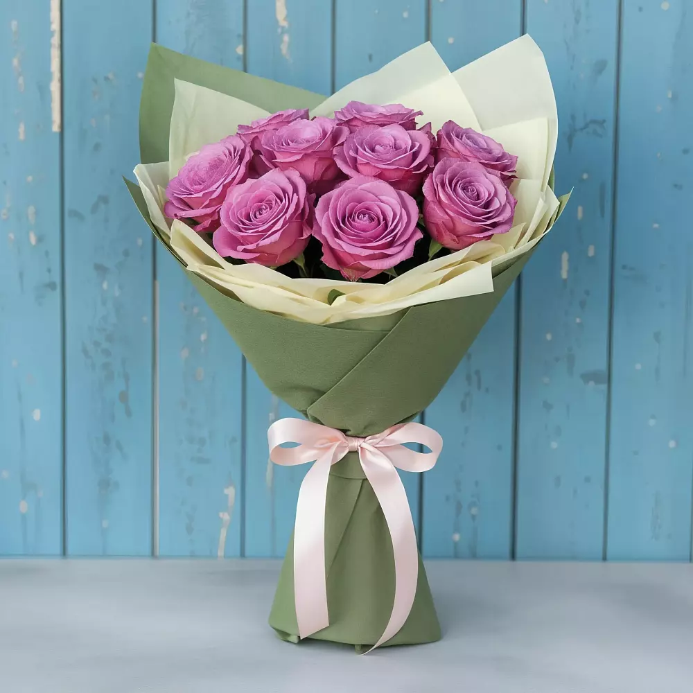 Букет Розы Фёрст Леди в Зее