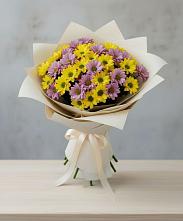 Букет цветов из:  Хризантемы в Зее