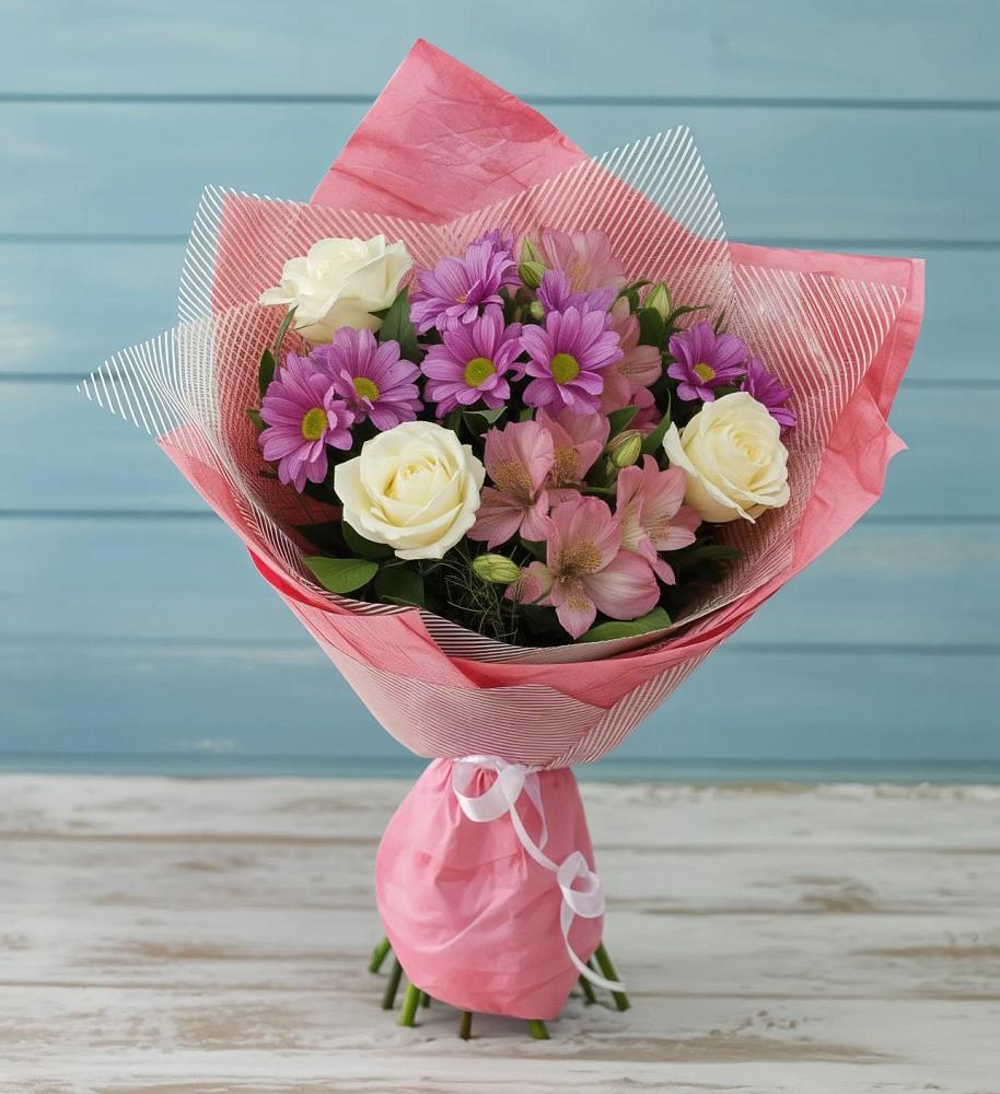 Букет цветов из: Герберы в Зее