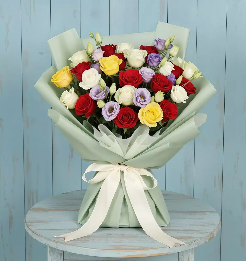 Букет цветов из: Розы в Зее