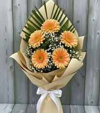 Букет цветов из:  Герберы #REPLACE_PRED# Зее